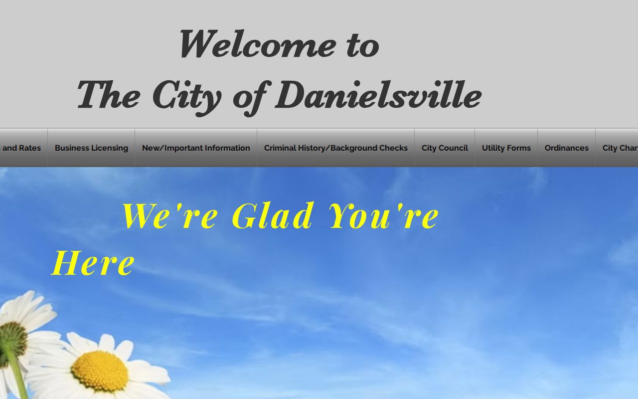 Danielsville Georgia city and police information for Madison County records